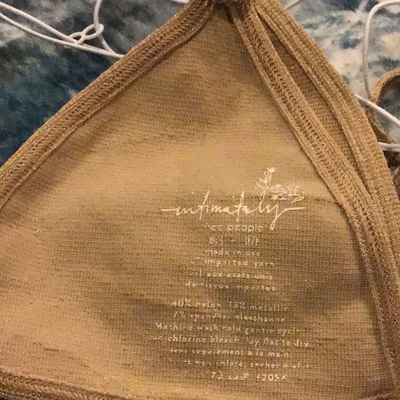 NWOT Free People Intimately Bralette - Picture 4 of 6